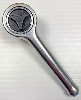 Vintage Unbranded Stubby Reversible Ratchet Quick Release 3/8  Drive Tool • $24.95