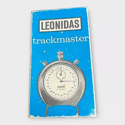 Vintage Heuer-Leonidas Trackmaster Stopwatch: Model #8041 • $20