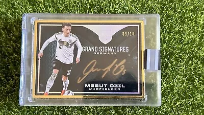 2018 Eminence MESUT OZIL Grand Signatures On Card Auto  #9/10 Germany Arsenal • $499.99