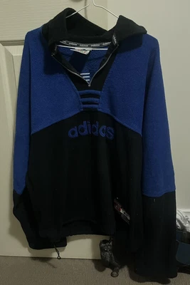 $19.99 • Buy Vintage Adidas Qtr Zip
