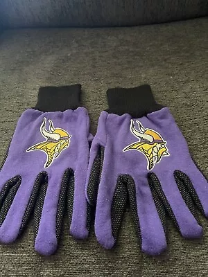 Minnesota Vikings Gloves Sports Logo Utility Work Gloves NEW  • $10