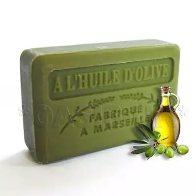 125g Savon De Marseille French Natural Soap With Organic Shea Butter • £2.50