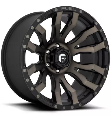 20x9 Matte Black Tint Wheels Fuel D674 Blitz 6x135 1 (Set Of 4)  87.1 • $1704