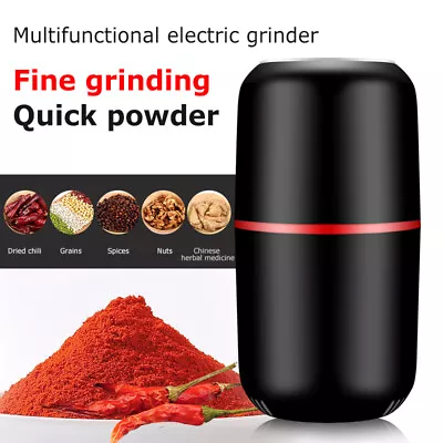 £34.99 • Buy Electric Coffee Grinder Grinding Milling Bean Nut Spice Herbs Blender Machine