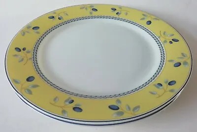 £21 • Buy Royal Doulton Blueberry Salad Plates X 2 - 7 1/2 Inch 