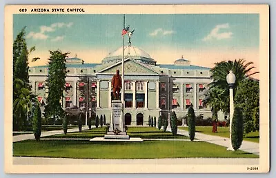 Vintage Postcard Arizona State Capitol AZ Phoenix Maricopa County 1940s • $4.95
