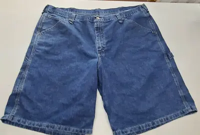 Lee Riders Carpenter Jean Shorts Mens Size 46 Blue Denim 100% Cotton # • $8