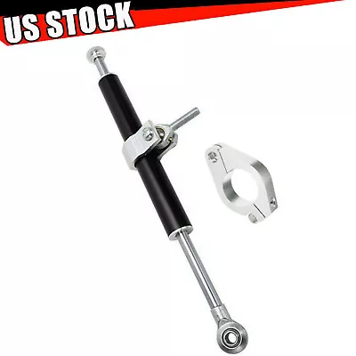 330mm CNC Steering Damper Stabilizer Universal For Motorcycle Yamaha Kawasaki • $27.62