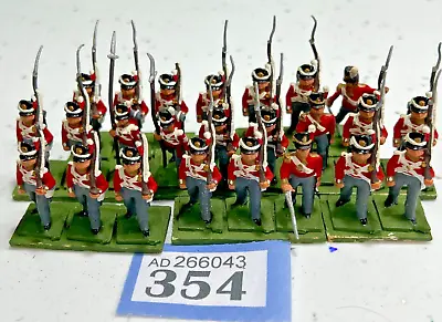 1:72 20mm NAPOLEONIC GRENADIER LINE INFANTRY X 24 Metal - WELL PAINTED • £30