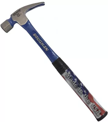 Vaughan Rip Hammer Striking Tool 16 Inch Handle 22 Oz Milled Face Solid Steel • $33.73