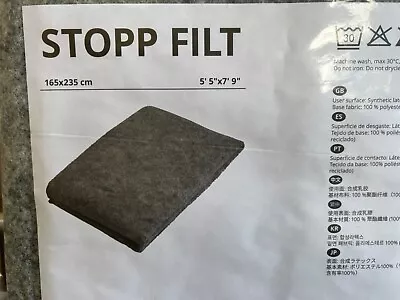 IKEA STOPP FILT Rug Carpet Runner Floor Door Mat Anti-Slip Underlay Pad 165x235 • $54.95