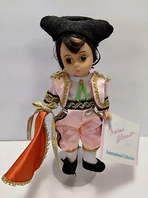 Madame Alexander SPANISH MATADOR 8 Inch Girl Doll + Kaiser Stand • $20.97