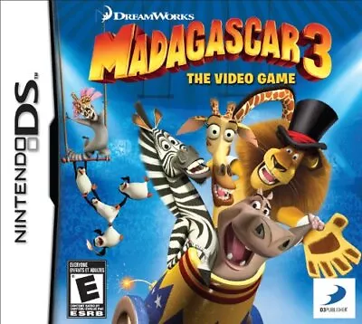 Madagascar 3: The Video Game - Nintendo DS • $5.55