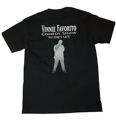 Vinnie Favorito Comedy Show Signed Mens Shirt Large Binions Horseshoe NWOT LV • $19.99
