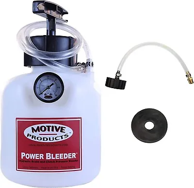 Motive Products 0100 European Power Brake Bleeder Hand Pump Pressure Tank • $62.99