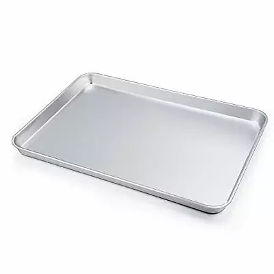 Large Baking Sheet P&P CHEF Stainless Steel Cookie Sheet Baking Pan Tray  • $17.08