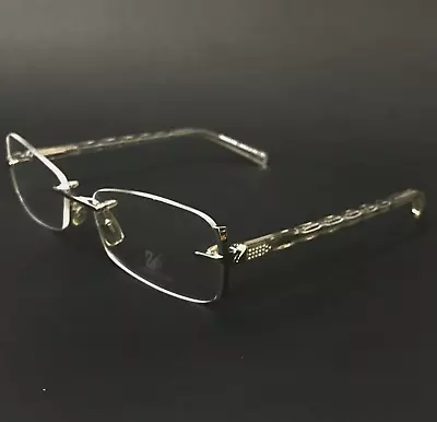 Swarovski Eyeglasses Frames AHEAD SW5024 016 Cat Eye Rimless Clear 55-17-135 • $119.99