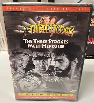 The Three Stooges Meet Hercules DVD Moe Curly Larry NEW SEALED • $25