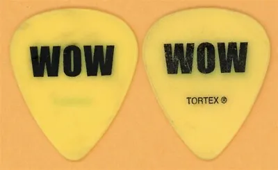 Marilyn Manson Twiggy Ramirez 2009 High End Of Low Tour Guitar Pick WOW Yellow • $14.99