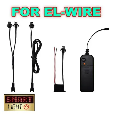 £1.49 • Buy Accessories For EL Wire Inc Splitters, Controllers, Inverters And Ballasts