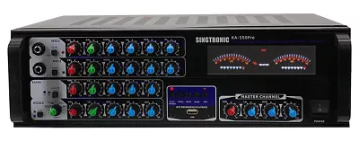 $499 • Buy Singtronic KA-550Pro Professional 1500W Mixing Amplifier HDMI Optical, Bluetooth