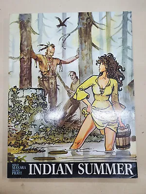 Milo Manara & Hugo Pratt Indian Summer Catalan Comm. 1st Print 1986 VF • $35