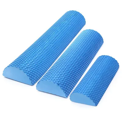 $17.70 • Buy 30/45/60cm EVA Foam Yoga Roller Fitness Gym Exercise Massage Float  Half Round