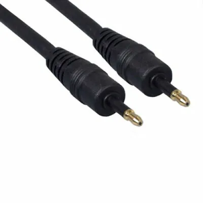 12ft Mini Toslink 3.5mm Digital Optical Audio Cable For DVD CD MP3 DAT Recorder • $10.58