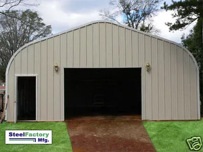 Steel Factory Prefab P20x30x12 COLOR PANELS Metal Garage Workshop Building Kit • $9750