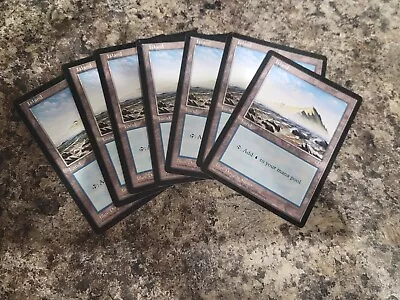 Magic The Gathering Assorted Basic Land Lot Island Mirage LP *IN HAND* • $13.99