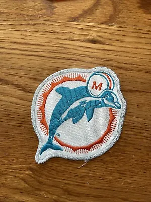 Miami Dolphins NFL Team Logo Patch Willabee & Ward NO CARD • $9.99