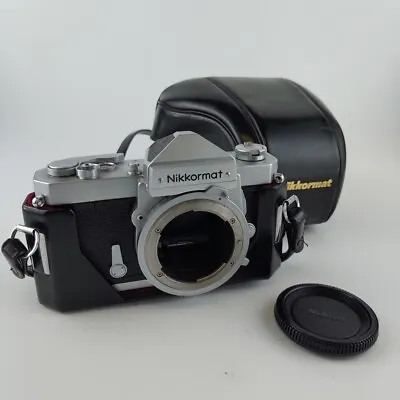 Nikon Nikkormat FTN 35mm SLR Camera Chrome • $50