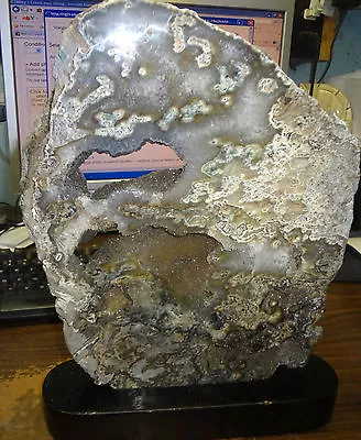 Uruguay Amethyst / Quartz Crystal Cluster Slab Cathedral Geode   Unique Designs • $236.21