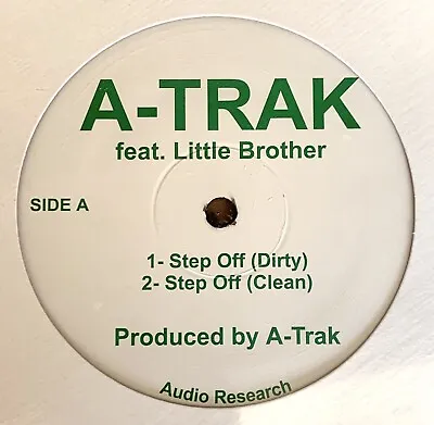 DJ A-TRAK Ft. LITTLE BROTHER Step Off 12” Vinyl HIP HOP RAP B-MORE Lp Cd SEALED • $14.99