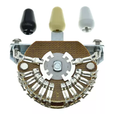 KAISH Quality Guitar 5-Way Pickup Super Switch Fits Strat/Tele With 3 Tips • $14.24