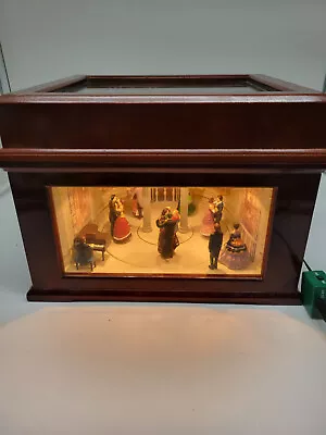 Mr. Christmas Crosely 19th Century Ballroom Dancers Music Box READ NO Disks • $80