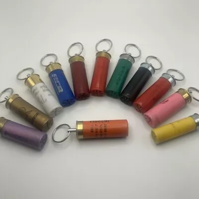 Shotgun Shell Key Chain Made From Real Shells Hunting Trap And Skeet Shooting • $4.99