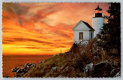Maine ME - Bass Harbor Light On Mt. Desert Island - Vintage Postcards - Unposted • $5.39