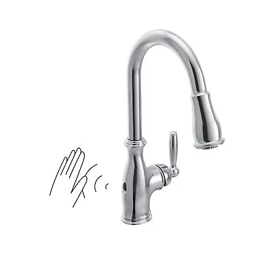 Moen Brantford Motionsense Wave Touchless One-Handle Pulldown Kitchen Faucet • $169.99