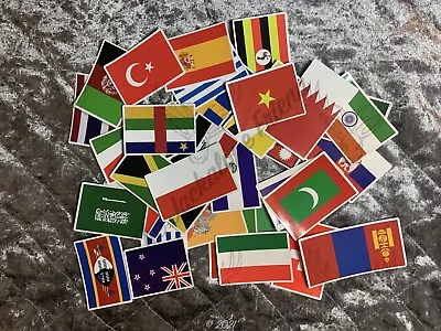 Country Flag Stickers & Country Shaped Stickers - Lots Of Countries Listed • £0.99