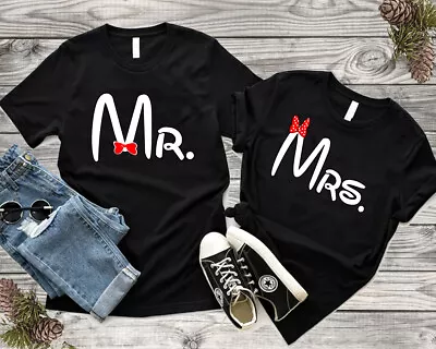 Couple T-Shirt - Mr And Mrs Couple Shirt - Mr And Mrs Tee • $24.99