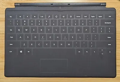 Microsoft Surface Touch Cover Keyboard 10.6  Pro 1/Pro 2/RT Model 1515 Black • $39.99