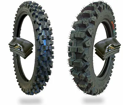 WIG Racing Dirt Hoe 120/80-19 And 90/90-21 Tire And Inner Tube Combo • $127.81