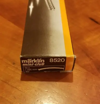 Marklin 8520 Z Scale Track Box Of 10 Pieces • $45