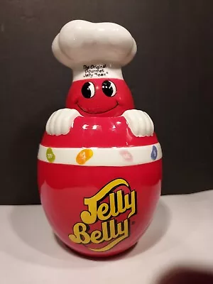 £19.18 • Buy Mr. Jelly Belly  Original Gourmet Jelly Bean  Candy Jar W/ Lid 2006, TIGHT SEAL!
