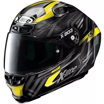 X-Lite X-803 Rs Deception 78 Ultra Carbon Full Face Helmet - New! Fast Shipping! • $324.98