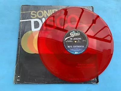 The Jacksons Michael Jackson Rare Mexican Red Maxi Single Heartbreak Hotel Ex! • $89