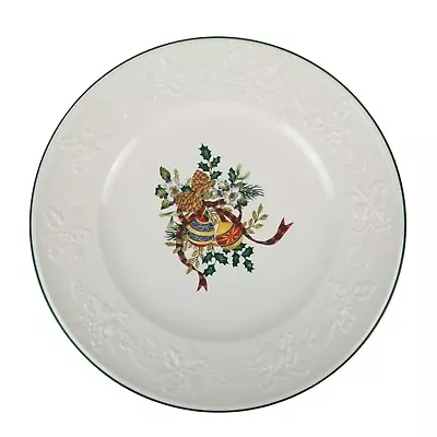 Mikasa Holiday Season Chop Plate Round Platter 12.5  Christmas Dinner • $19.59