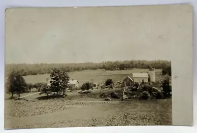 RPPC Beautiful View Of Farm Waterbury VT Vermont Vintage G.H. Dale Postcard • $2.65