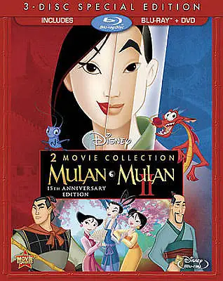 Mulan / Mulan II [3-Disc Special Edition] [Blu-ray / DVD] • $6.35